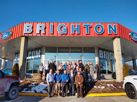 Brighton ford mi - At Brighton Ford, we treat our customers and employees like family, which is why a number of them have stayed with us for over 30 years. ... Brighton Ford, Inc. 8240 W Grand River Brighton, MI 48114 Driving Directions. Sales 810-772-7131. Service 810-772-7140. Parts 810-772-7119. Sales Hours. Monday: 7:00AM - 8:00PM: Tuesday: 7:00AM - 6:00PM ...